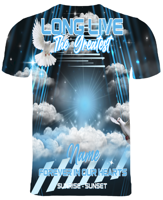 Custom Memorial T-Shirt Quote