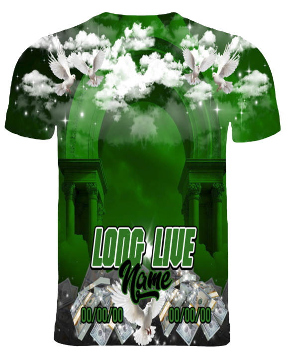 Custom Memorial T-Shirt Quote