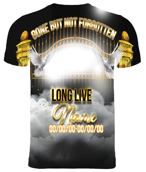 Custom Memorial T-Shirt Quote