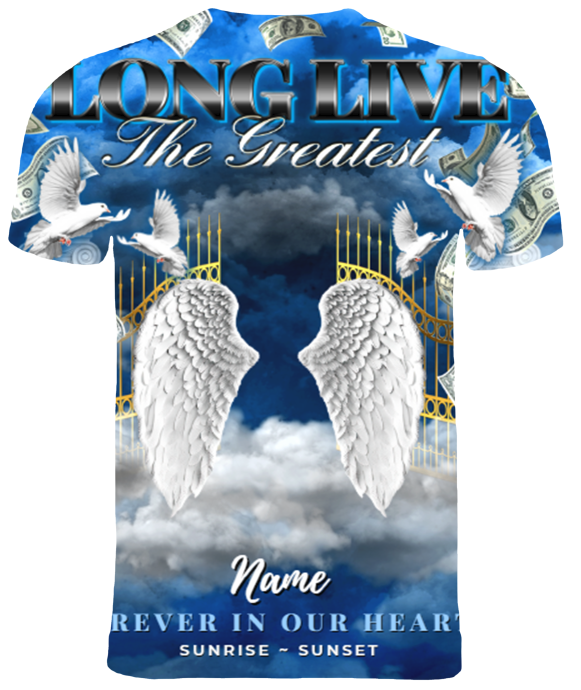 Custom Memorial T-Shirt Quote