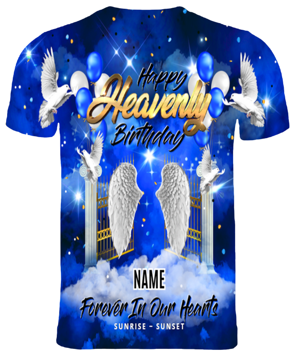 Custom Memorial T-Shirt Quote