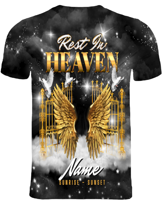 Custom Memorial T-Shirt Quote
