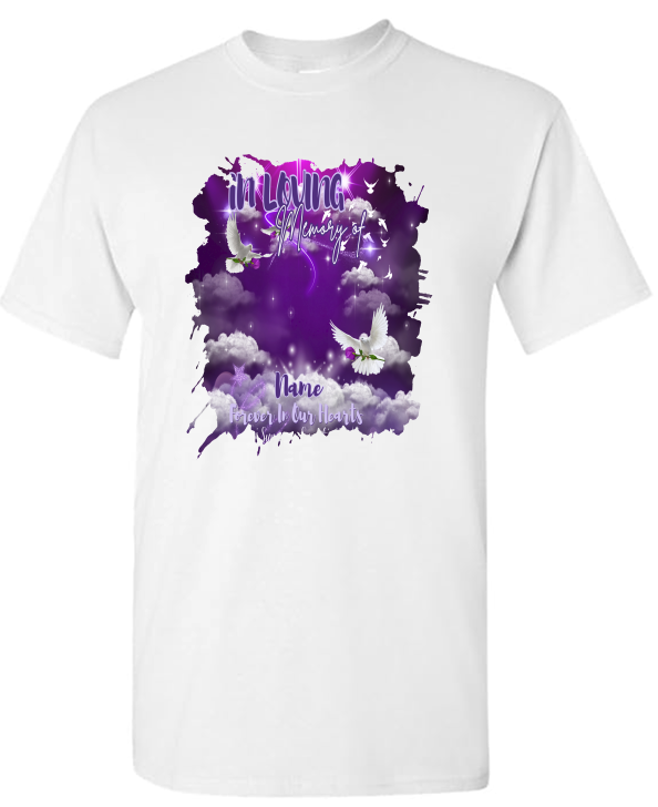 (Name) Memorial Center Print T-Shirt