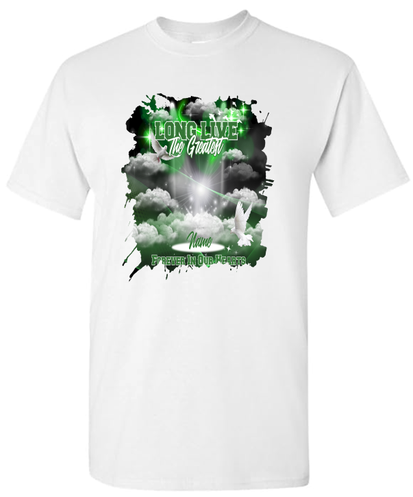 (Name) Memorial Center Print T-Shirt