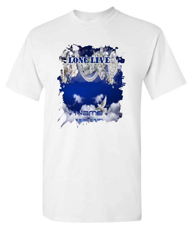 (Name) Memorial Center Print T-Shirt