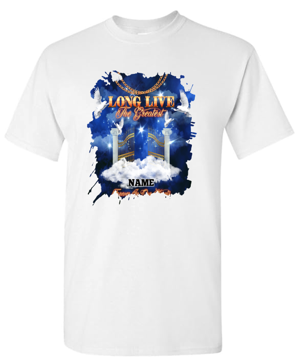 (Name) Memorial Center Print T-Shirt