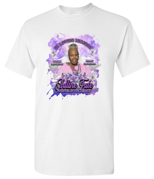 (Name) Memorial Center Print T-Shirt