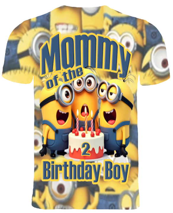 Family Birthday T-Shirts (Full Print) *PICK YOUR THEME BELOW*
