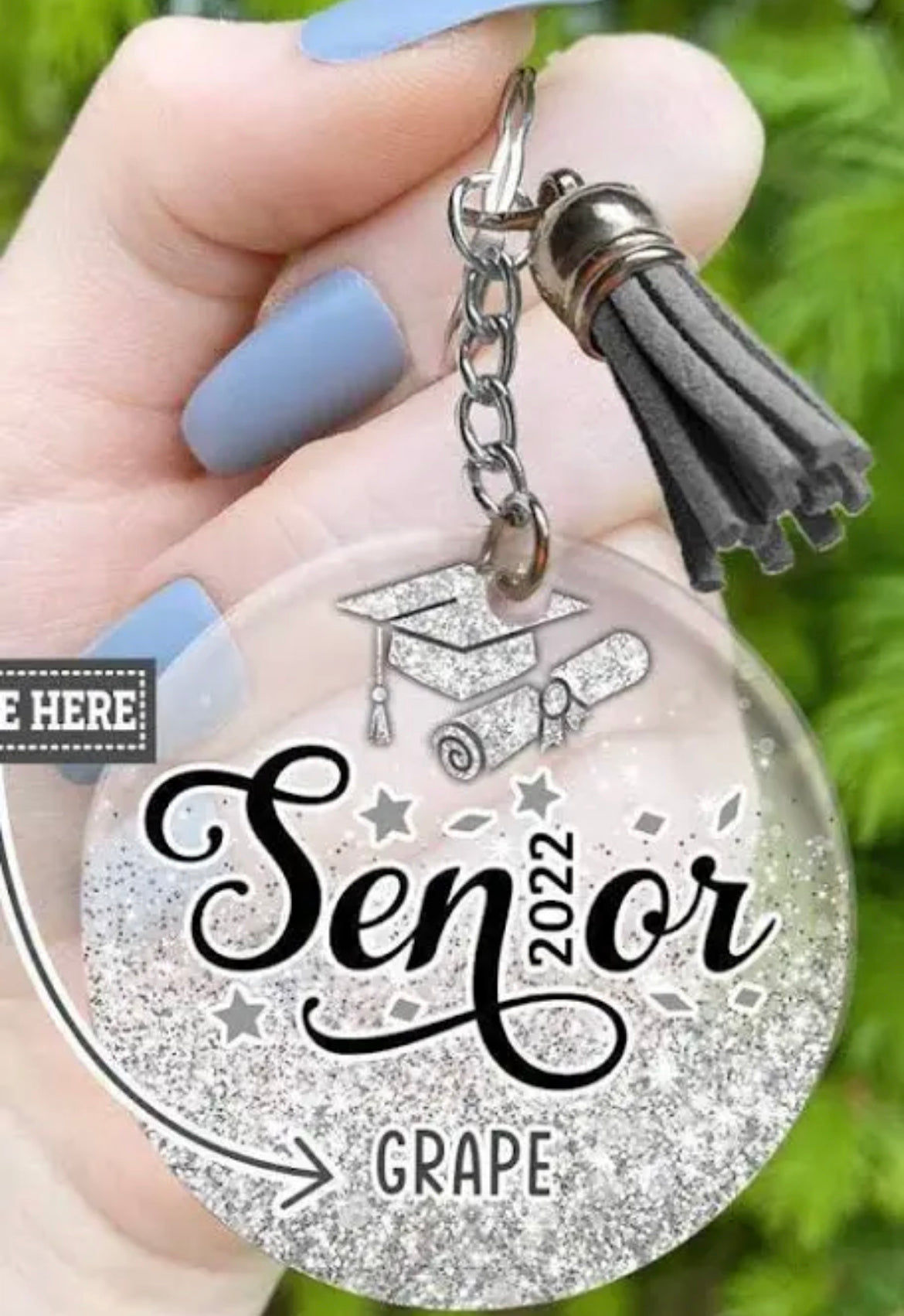 Vinyl Key Chain