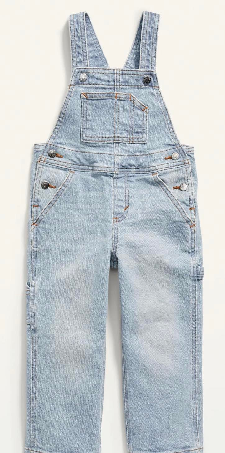 Toddler Denim Overall Pants