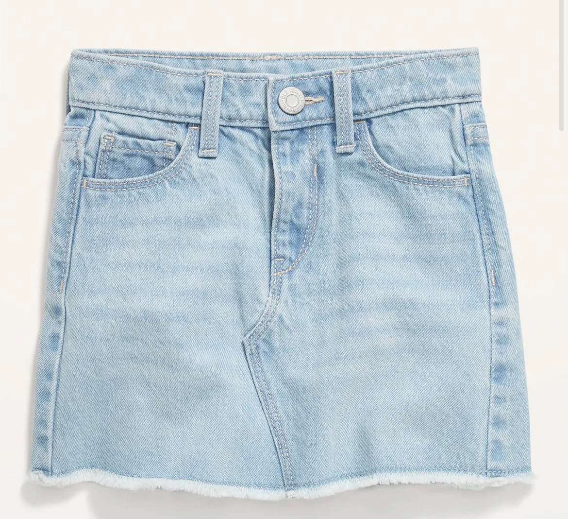 Toddler Denim Skirt