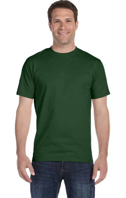 Sports Dark Green Short Sleeve T-Shirt