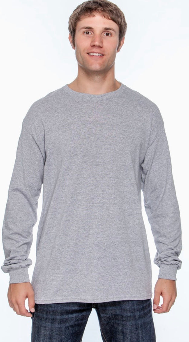 Sport Gray Long Sleeve T-Shirt