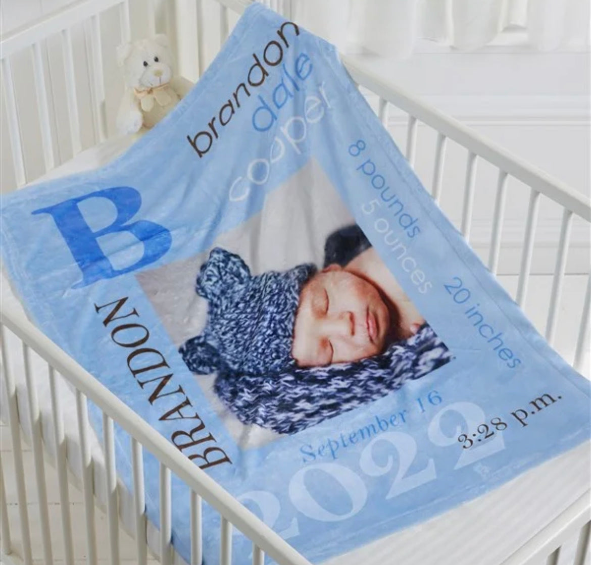 Custom Infant Blanket