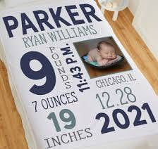 Custom Infant Blanket