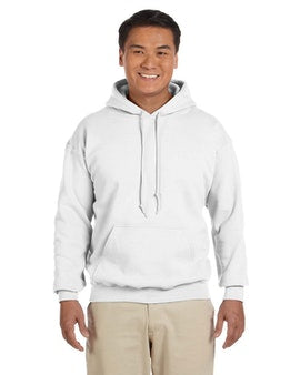White Gildan Hoodie