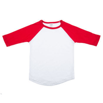 Red & White Baseball T-Shirt