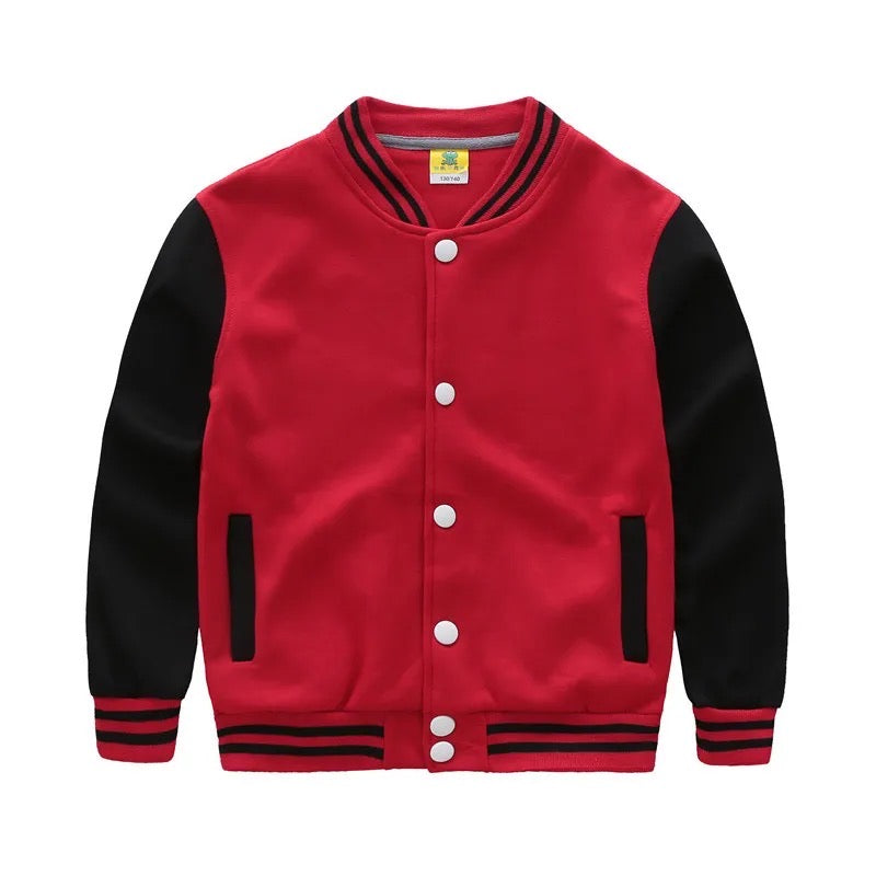 Varsity Jacket Set (Red/Blue/Orange/Black)