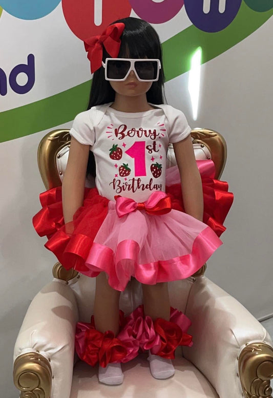 Custom Ribbon Trimmed Tutu Set