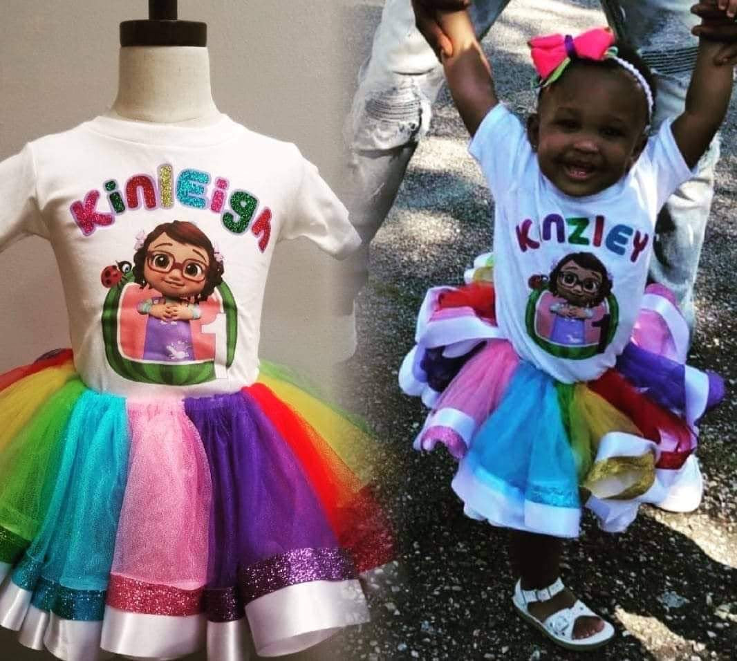 Custom Ribbon Trimmed Tutu Set