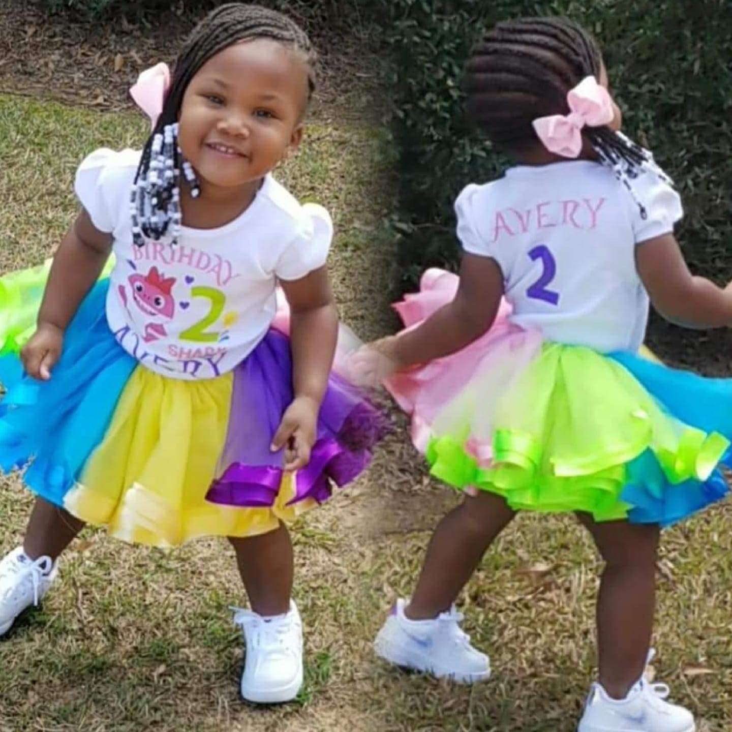 Custom Ribbon Trimmed Tutu Set