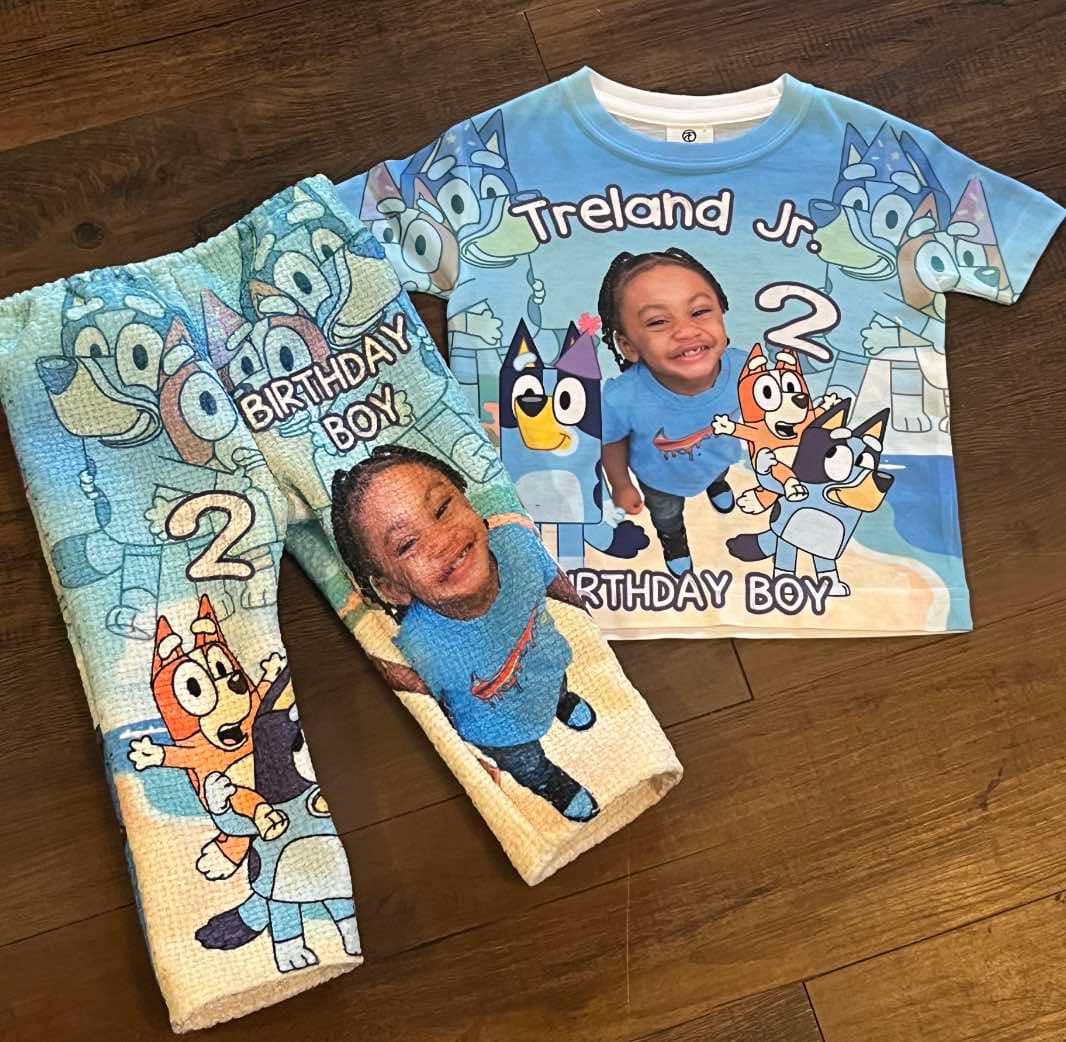 Custom Bluey Outfit