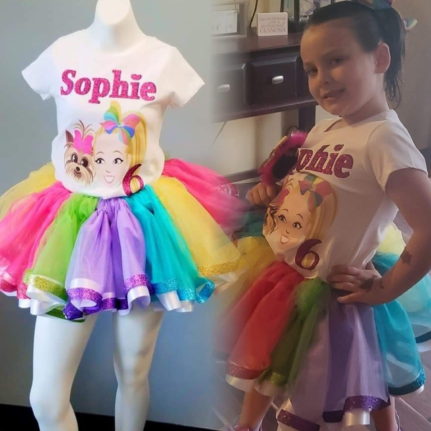 Custom Ribbon Trimmed Tutu Set