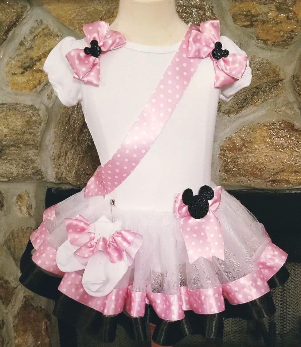Custom Ribbon Trimmed Tutu Set