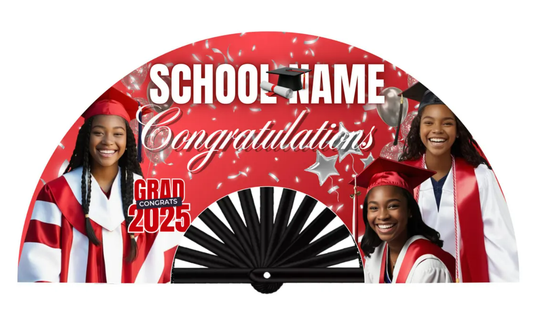Custom Graduation Clack Fan