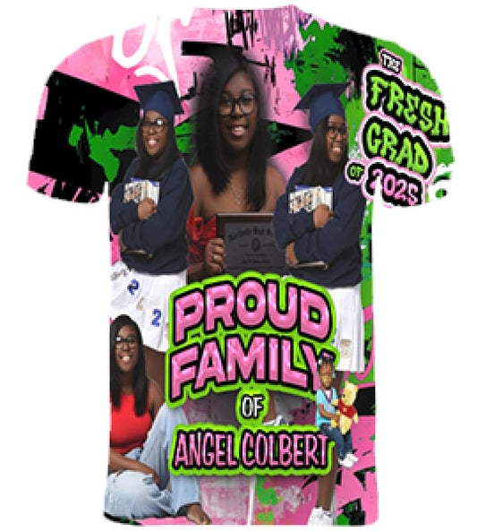 (Zyy and Mar’nijah) Graduation 3D T-Shirt
