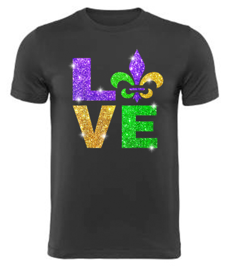 Mardi Gras Theme T-Shirt
