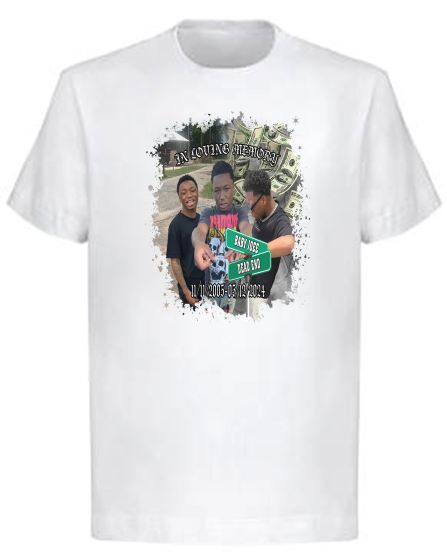 Michael Anderson Jr. Center Print Memorial T-Shirt