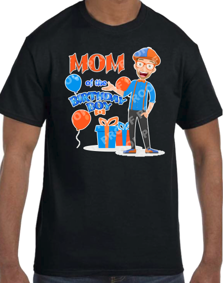 Blippi (Family Birthday T-Shirts)