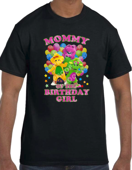 Barney (Family Birthday T-Shirts)
