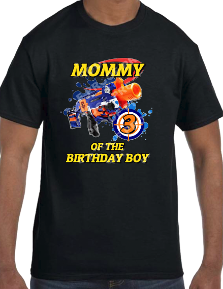 Nerf (Family Birthday T-Shirts)