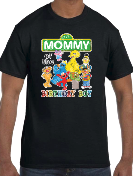 Sesame Street (Family Birthday T-Shirts)