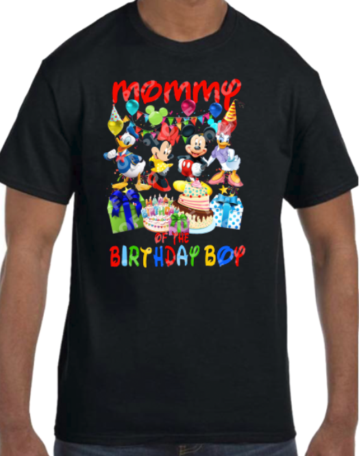 Mickey Mouse Clubhouse (Family Birthday T-Shirts)