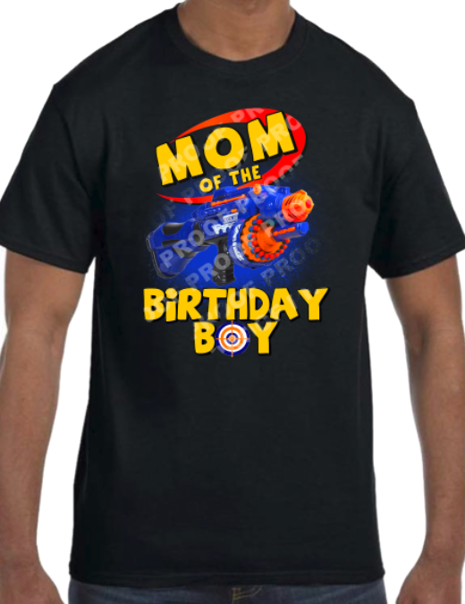 Nerf (Family Birthday T-Shirts)