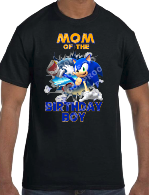 Sonic (Family Birthday T-Shirts)