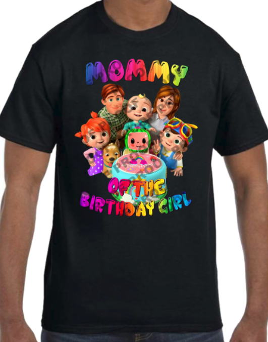 Cocomelon (Family Birthday T-Shirts)