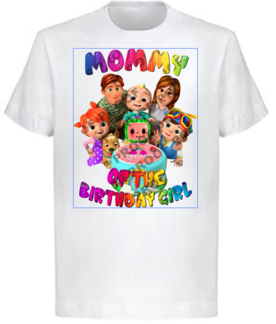 Cocomelon (Family Birthday T-Shirts)