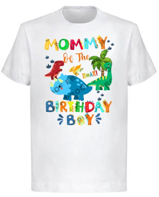 Dinosaurs (Family Birthday T-Shirts)