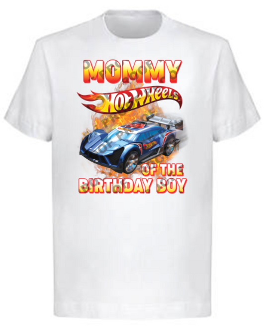 Hotwheels (Family Birthday T-Shirts)