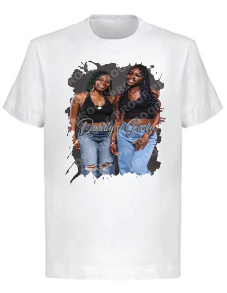 Nayshaa Shydaveouss Center Print Memorial T-Shirt