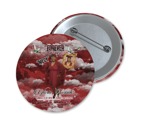 Custom Memorial Button (Name)