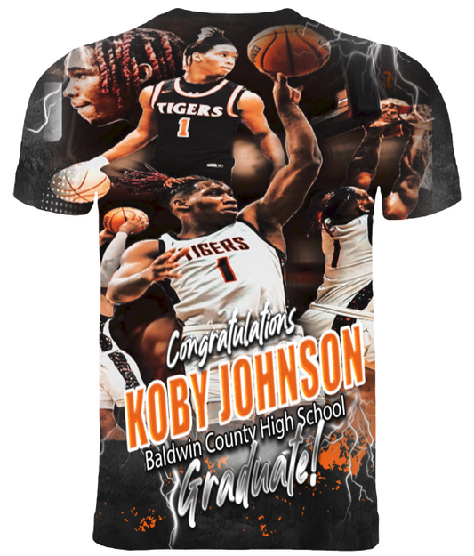 (Koby Johnson) Graduation 3D T-Shirt