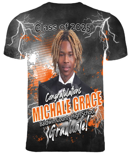 (Michale Grace) Graduation 3D T-Shirt