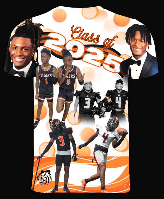 (Trecarious & Tyquavious French) Graduation 3D T-Shirt