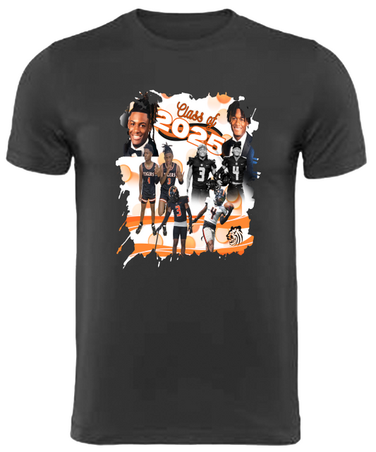 (Trecarious & Tyquavious French) Graduation Center Print T-Shirt