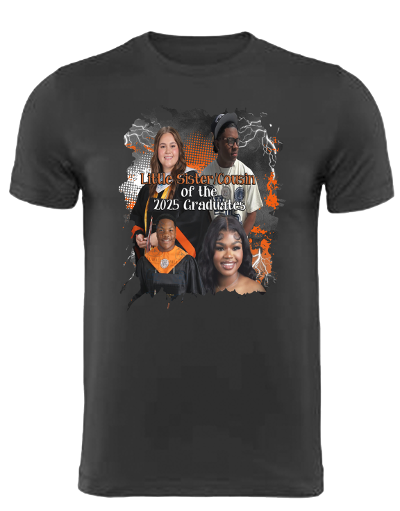 (Zyanna Adams) Graduation Center Print T-Shirt